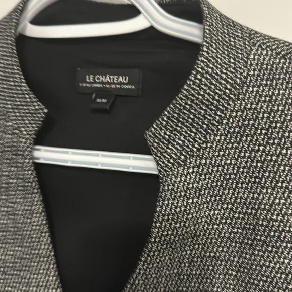 Sleeveless tweed peplum top - Picture 2 of 3